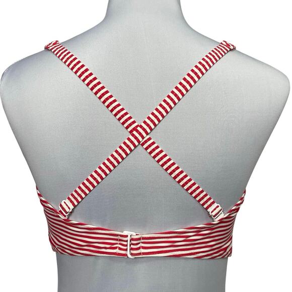 EUC - Sea Level Sorrento Stripe Bikini Top - Picture 2 of 5